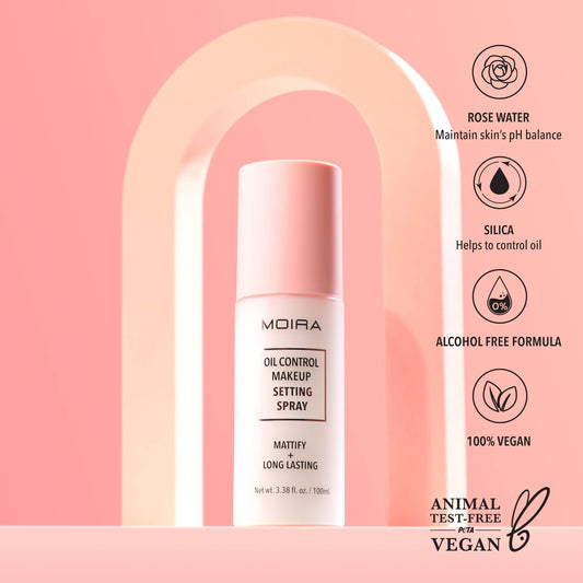 Moira Cosmetics Oil Control Make-up Fixierspray