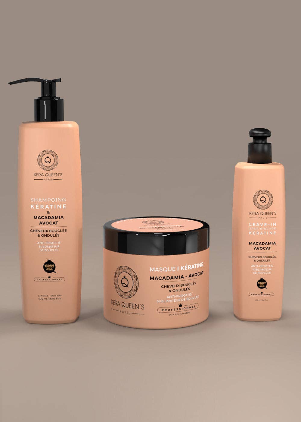 Kera Queen’s Macadamia Ritual Trio Kit