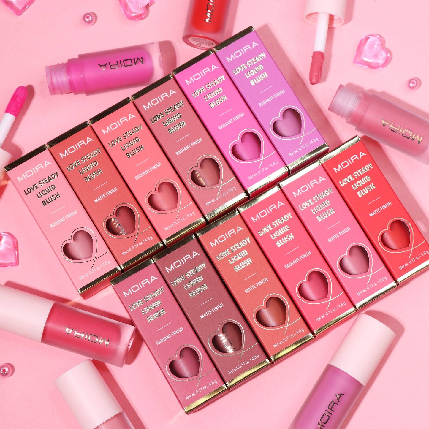 Moira Love Steady Flüssiges Rouge (005, So Cute)