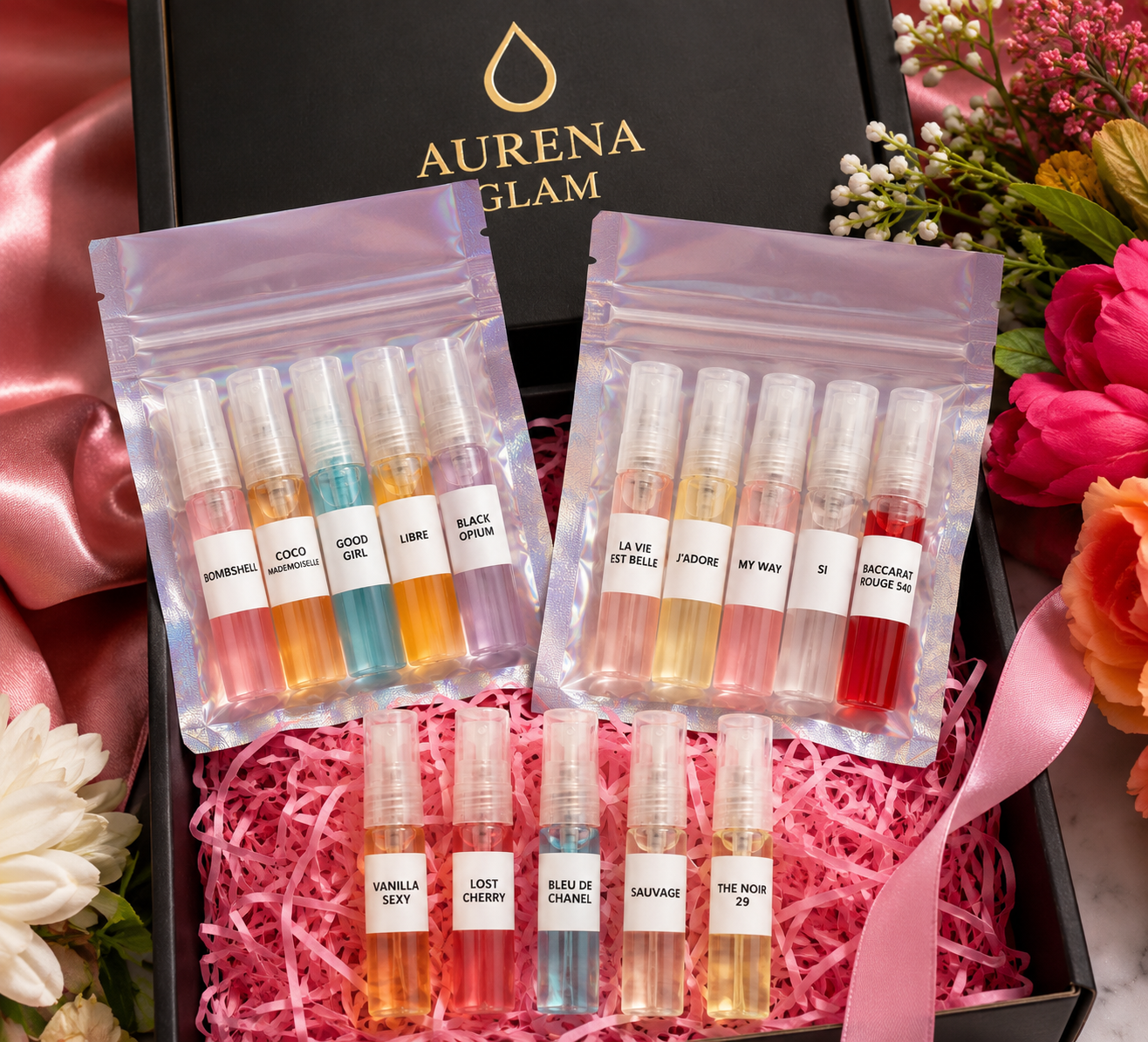 Tester Set – 10 Duftproben (2 ml)