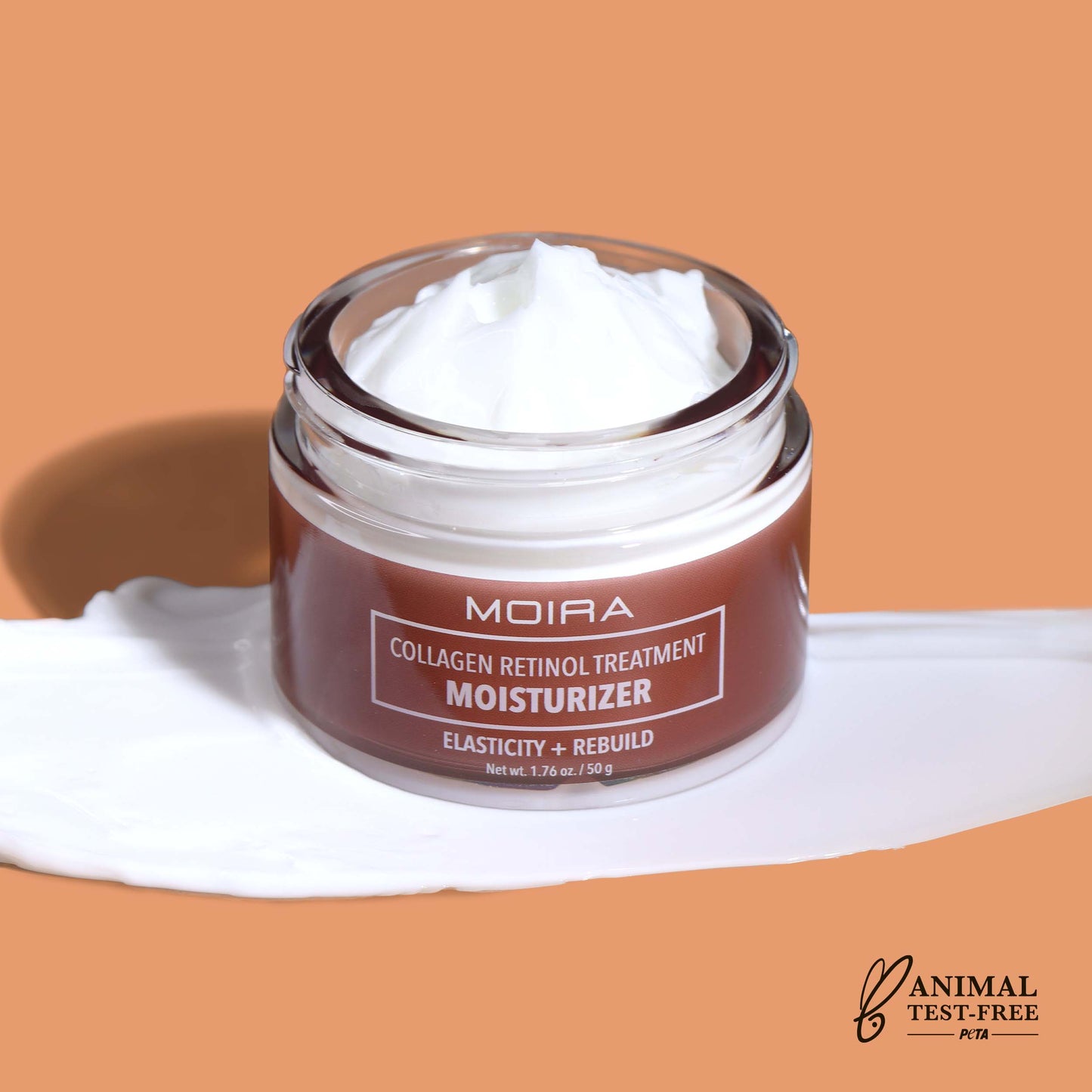 Creme facial hidratante de dia com colagénio e retinol Moira
