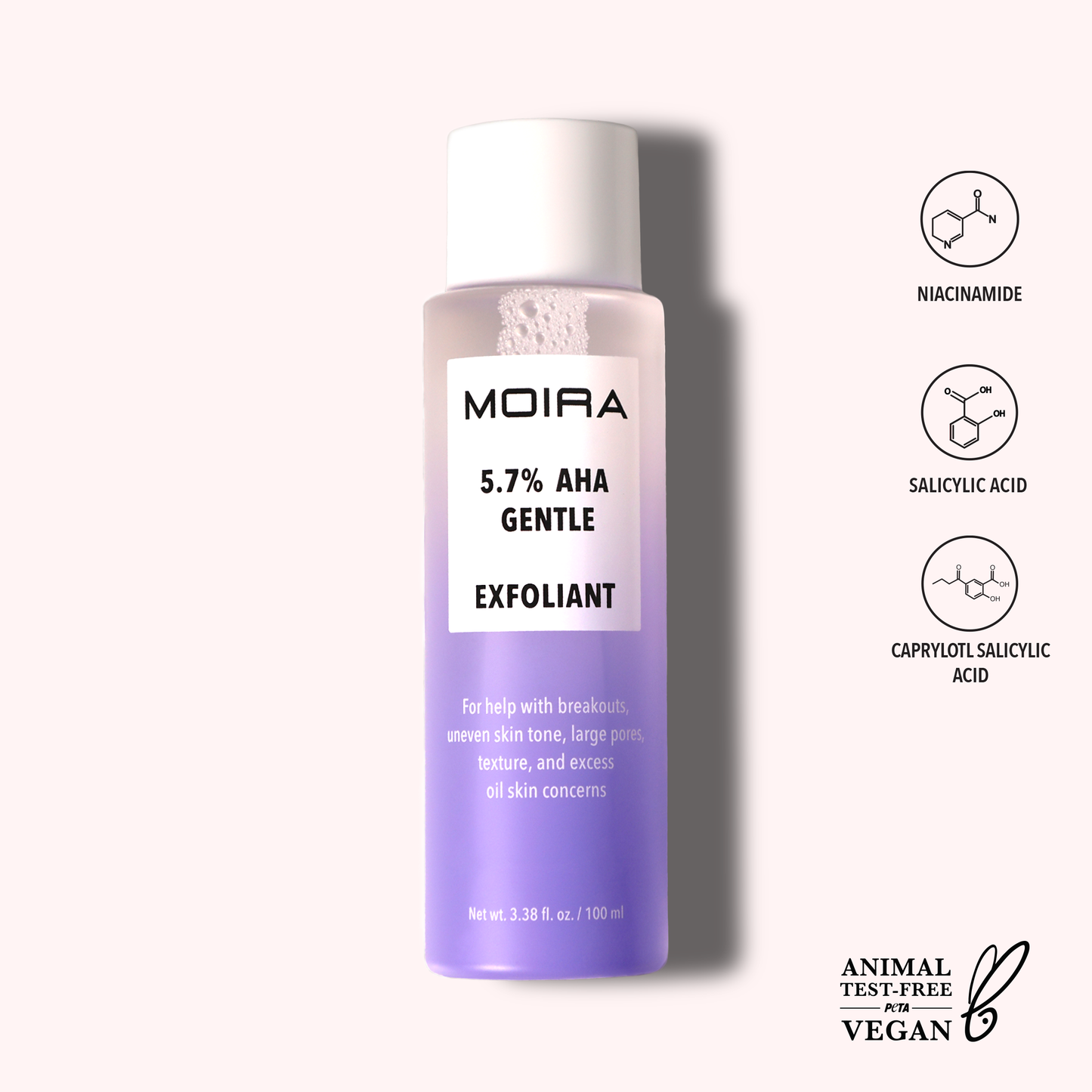 Moira 5,7% AHA Esfoliazione delicata