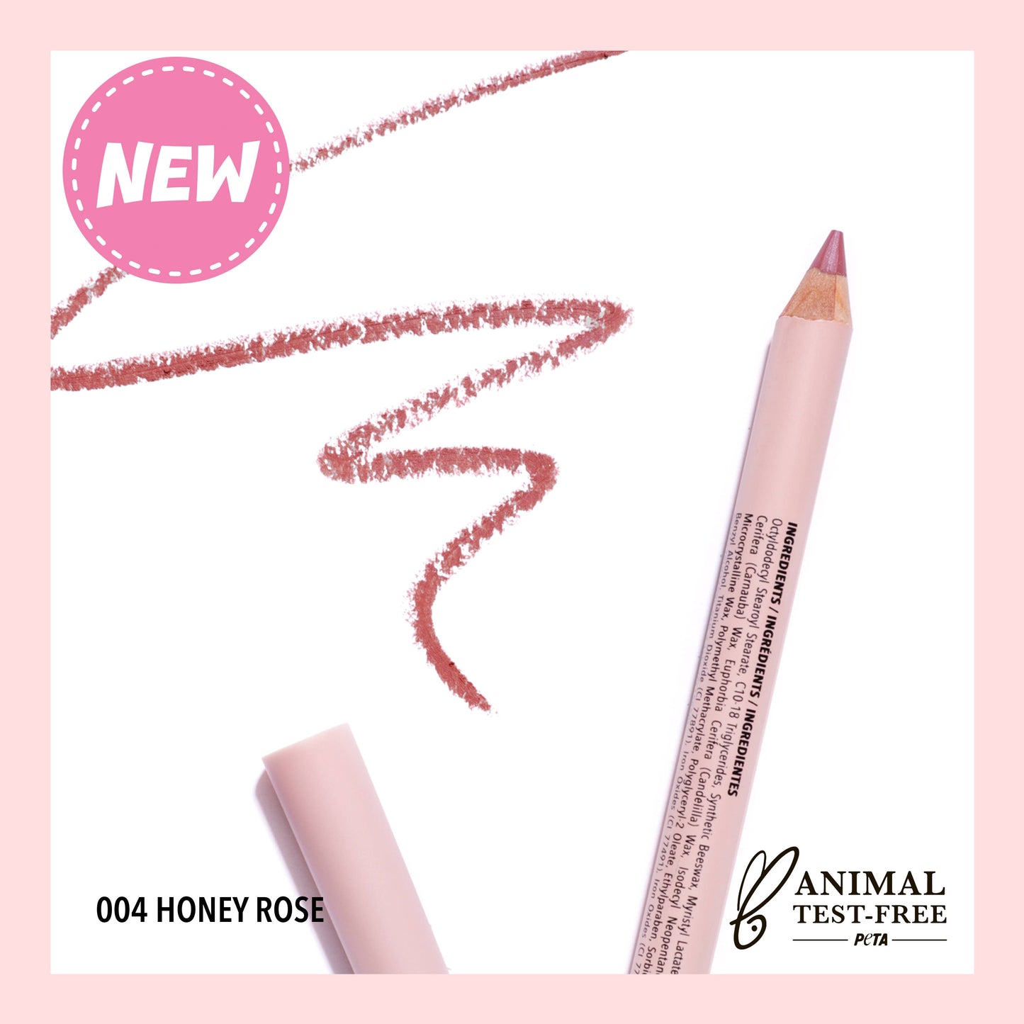 Moira Signature Lip Pencil - cremiger Lipliner mit intensiver Farbe