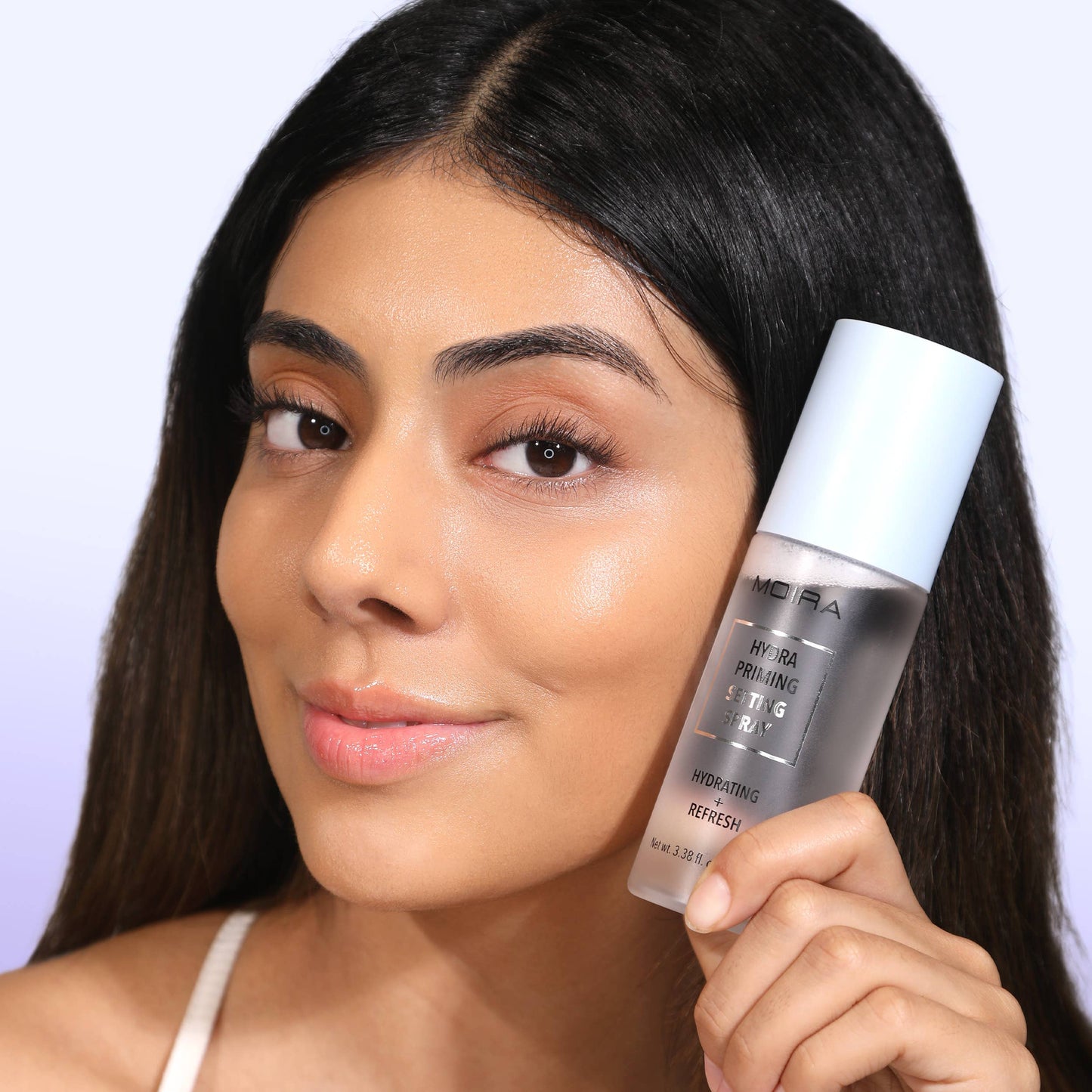 Moira Cosmetics Hydra Priming Setting Spray – leichter Fixierspray für ein strahlendes Finish