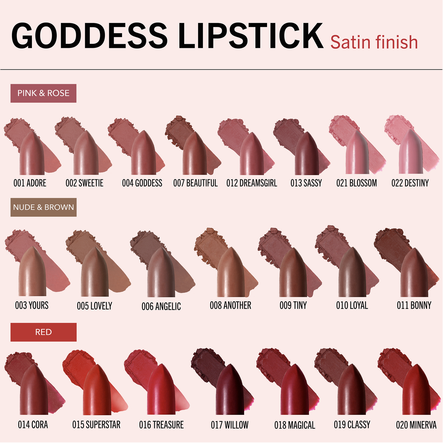 Rossetto Lip Goddess (014, Cora)