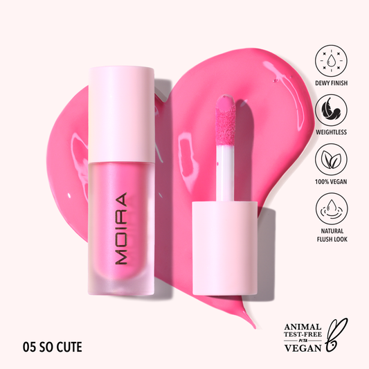 Moira Love Steady Flüssiges Rouge (005, So Cute)