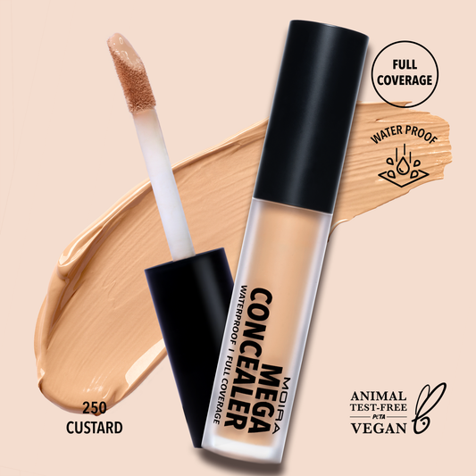 Moira Cosmetics Mega Waterproof Concealer 250 – Custard