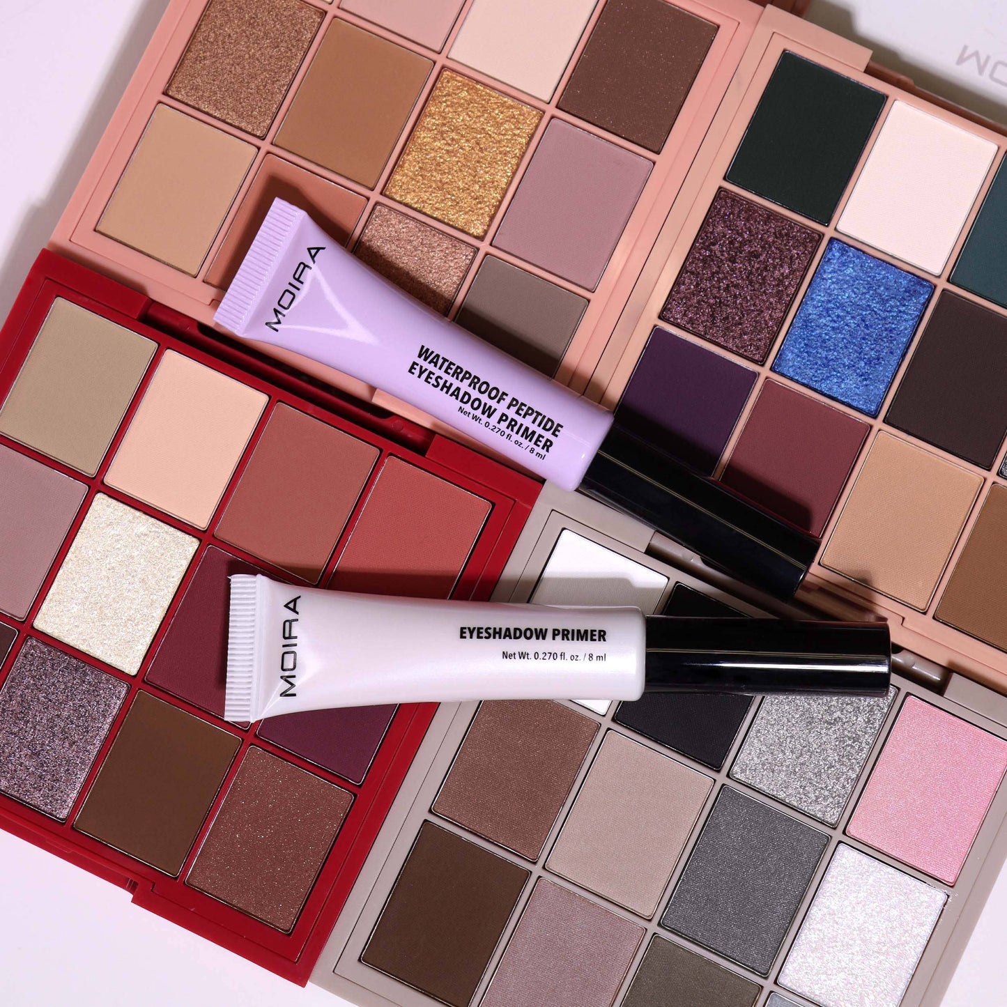 Primer de olhos à prova de água com peptídeos da Moira Cosmetics