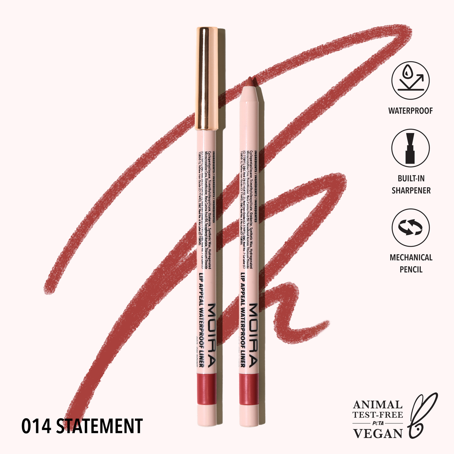 Matita labbra waterproof Lip Appeal (014, Statement)