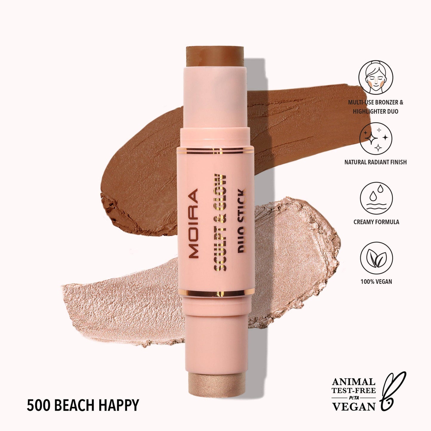 Sculpt & Glow Duostick (500, Beach Happy)