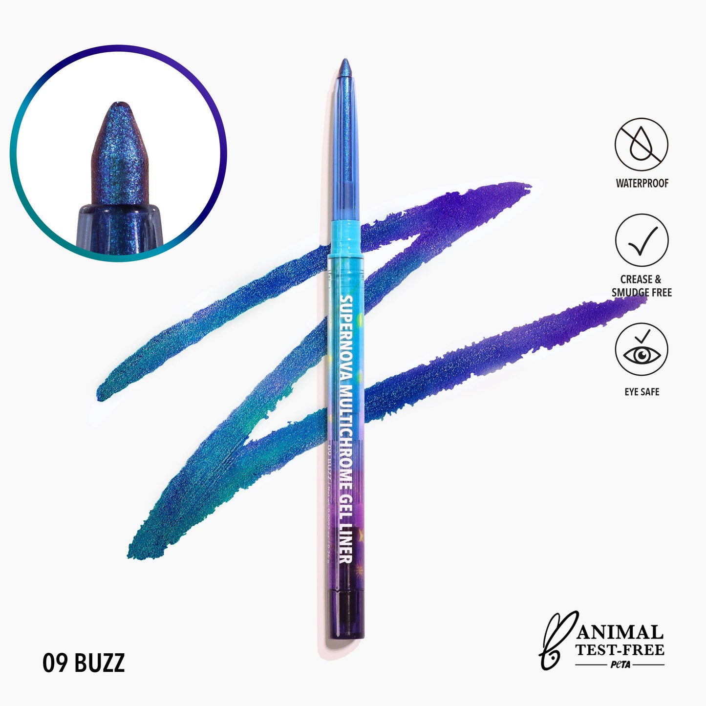 Supernova Multichrome Gel-Eyeliner (009, Buzz)