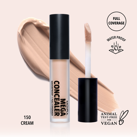 Mega Wasserdichter Concealer 150 - Creme