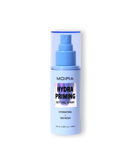 Moira Cosmetics Hydra Priming Setting Spray – leichter Fixierspray für ein strahlendes Finish