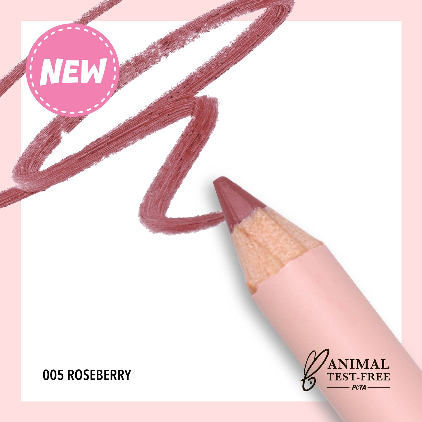 Moira Signature Lip Pencil - cremiger Lipliner mit intensiver Farbe