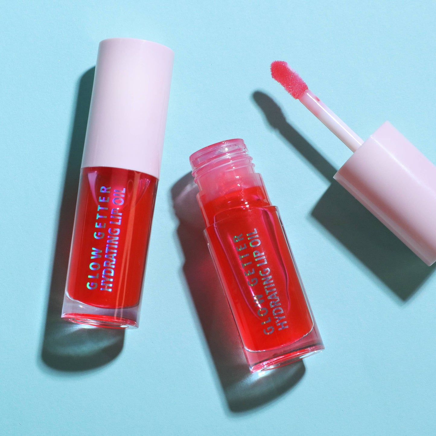 Olio labbra idratante Glow Getter di Moira Cosmetics (008 Juicy Red)
