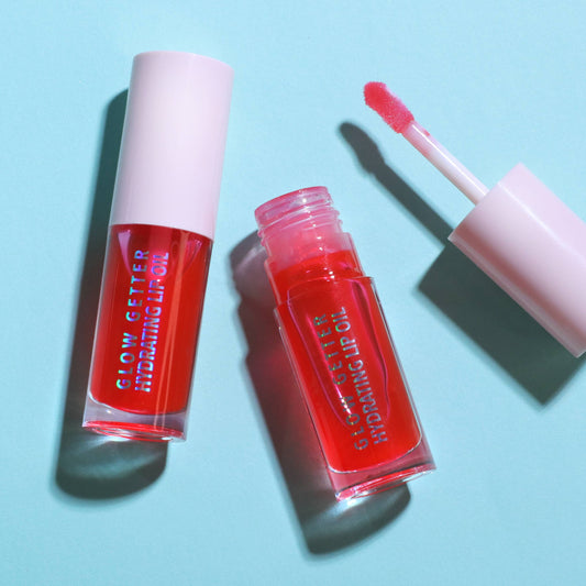 Olio labbra idratante Glow Getter di Moira Cosmetics (008 Juicy Red)